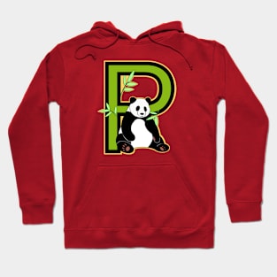 letter P logo Hoodie